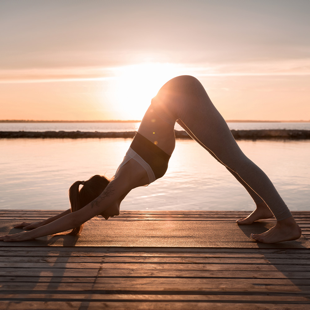 Cours de Yin Yoga, Vinyasa Yoga, restaurative Yoga